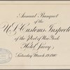 Hotel Savoy, menu.