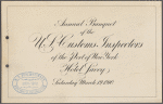 Hotel Savoy, menu.