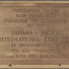 Dinner menu, San Francisco Chamber of Commerce at California Building, Panama Pacific International Exposition