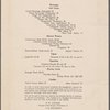 Lunch menu, Pennsylvania Railroad