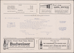 Dinner menu, Pennsylvania Railroad