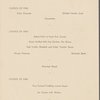 Dinner menu, Pennsylvania Railroad