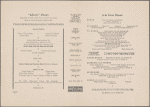 Dinner menu, Pennsylvania Railroad