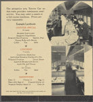 Lunch menu, Northern Pacific Railway