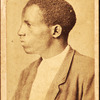 Profile portrait of unidentifed man.