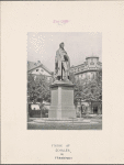 Statue of Schiller in Frankfort
