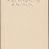 Dinner By Mr. and Mrs. Hugo Reisinger of NYC