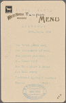 Royal Hotel White Horse Rangoon Whiskey Menu