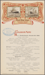 Luncheon menu, S. S. "Vaderland," March 16, 1910.