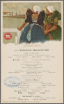 Dinner menu, S.S. "Vaderland," March 16, 1910.