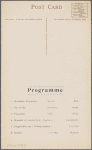 Dinner menu, S.S. "Vaderland," March 16, 1910.