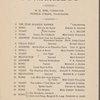 Twenty-third annual dinner of the New York Florist's Club at the Fifth Avenue Restaurant.