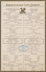 Norddeutscher Lloyd Bremen, lunch à la carte.