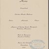 Luncheon given by the Irish Fellowship Club to William Howard Taft, President of the United States.