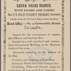 The Mahat Asram, daily menu and rates.