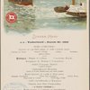 Dinner menu, S. S. "Vaderland," March 18th, 1910.