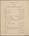 Annual banquet, New York County Prohibitionists.