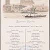 Norddeutscher Lloyd Bremen, speise-karte [menu card].