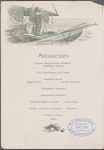 Norddeutscher Lloyd Bremen, dinner.