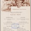Norddeutscher Lloyd Bremen, speise-karte [menu card], supper.