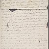 Autograph letter signed to Everina Wollstonecraft, 11 May 1787