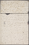 Autograph letter signed to Everina Wollstonecraft, 11 May 1787