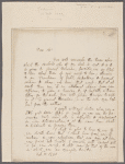 Autograph letter signed to John Fenwick, 15 February 1793