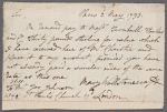 Autograph bill of exchange signed to Joseph Johnson, 2 May 1793