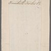 Autograph bill of exchange signed to Joseph Johnson, 2 May 1793