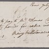 Autograph bill of exchange signed to Joseph Johnson, 13 July 1793