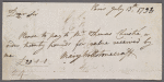 Autograph bill of exchange signed to Joseph Johnson, 13 July 1793