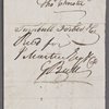 Autograph bill of exchange signed to Joseph Johnson, 13 July 1793