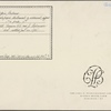 Holograph statement of account signed to G.G. and J. Robinson, 20 January 1795