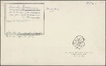 Autograph verse letter signed to Sarah Love Peacock, 14 February 1795