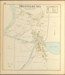 Cayuga County, Left Page Map of Montezuma