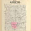 Cayuga County, Left Page [Map of town of Moravia]