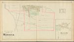 Cayuga County, Left Page [Map South Part village of Moravia]