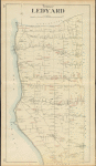 Cayuga County, Left Page [Map of town of Ledyard]