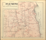 Cayuga County, Left Page [Map of Fleming]