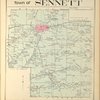 Cayuga County, Right Page [Map of town of Sennett]