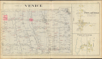 Cayuga County, Left Page [Map of town of Venice]