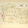 Cayuga County, Right Page [Map of town of Aurelius]
