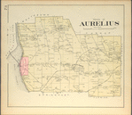 Cayuga County, Right Page [Map of town of Aurelius]