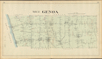 Cayuga County, Left Page [Map of town of Genoa]
