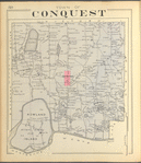Cayuga County, Left Page [Map of town of Conquest]