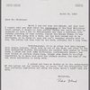 Autograph letter signed to George Dyson, [circa late 1796]