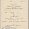 Breakfast by U.S.M.S. "St Louis"