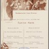 Speise-Karte, Norddeutscher Lloyd Bremen