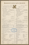 Lunch a la carte, Norddeutscher Lloyd Bremen