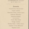 Lunch And Dinner held by Nordeutscher Lloyd Bremen at on Board S.S. 'KronPrinzessin Cecile'